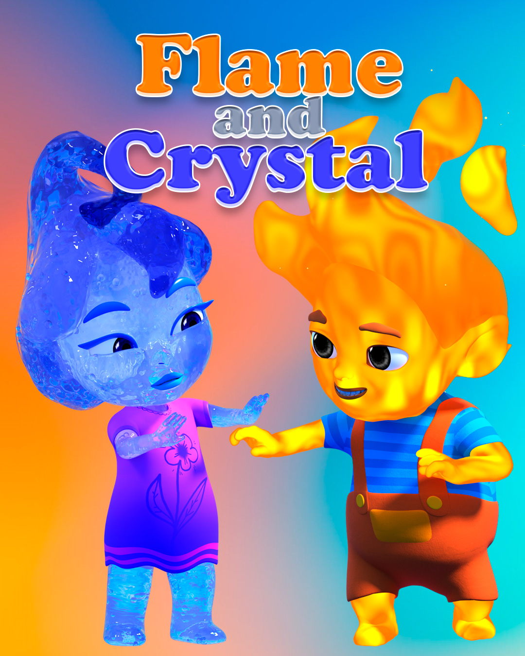 Flame and Crystal 